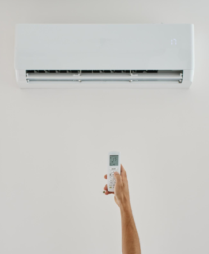 Pose et réparation de climatisation avec commande murale